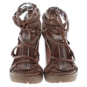 Michael Kors Leather Strappy Heels – Size 6 - New!
